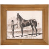 Horse Sketch Framed Wall Art